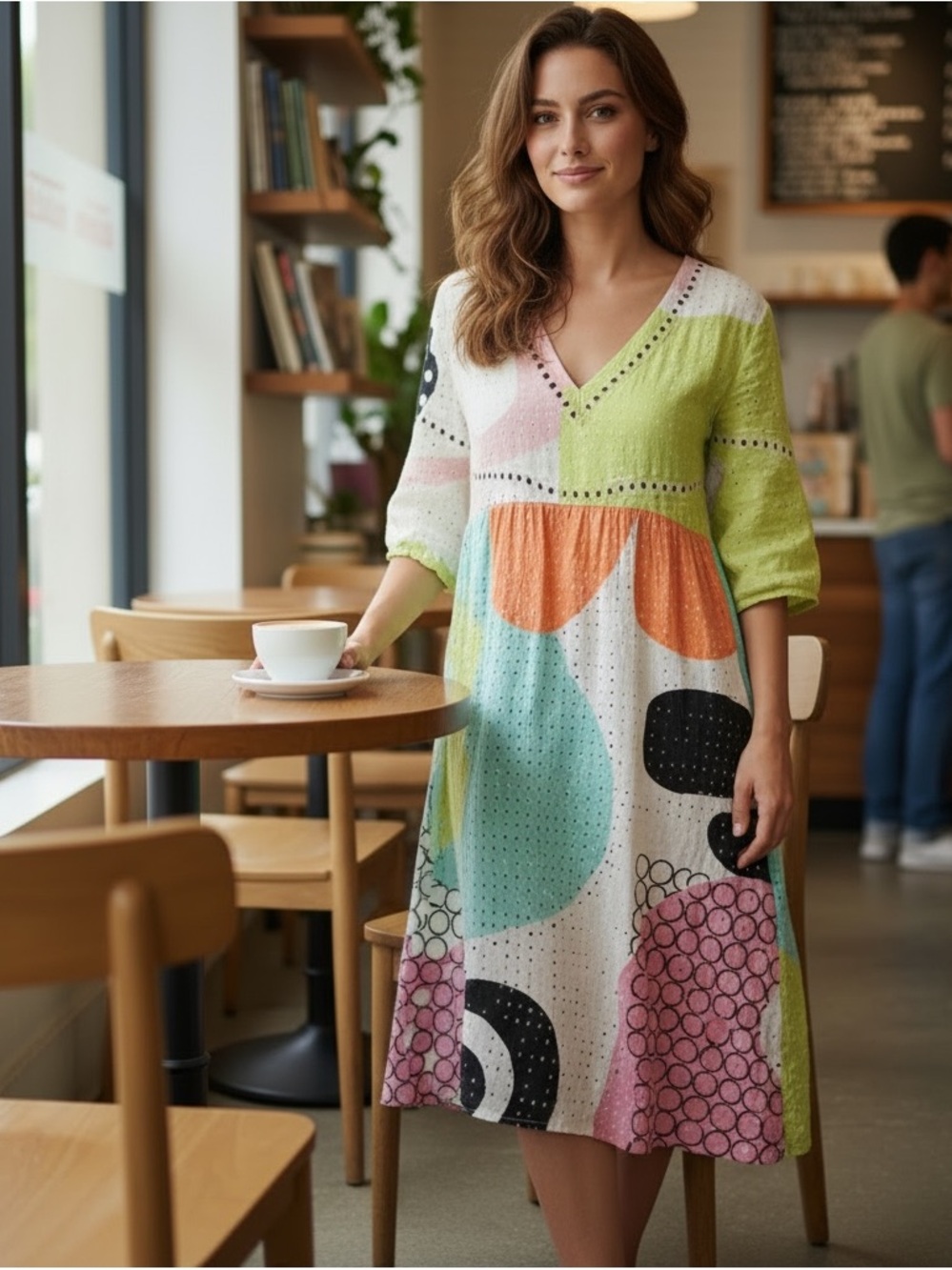 Womens linen dress